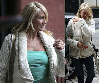 Cameron Knows How To Keep Warm In August