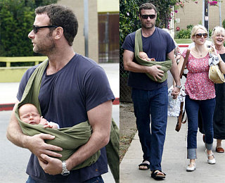 Baby Alexander Watts-Schreiber Takes Out New Parents