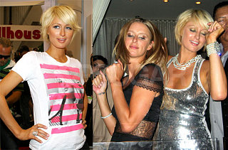 Paris Shows Off Her Face Shirts Some More