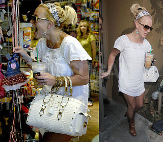 Britney Practices Shopping, Not Dancing, Singing