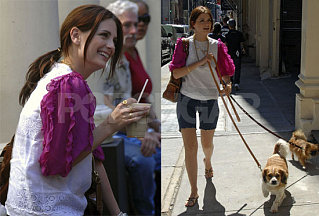 Ziggy & Charlie Take Mischa For A Walk