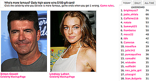 Play Celebrity Faceoff and Win a $100 Gift Card!