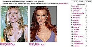 Play Celebrity Faceoff, Win $1000! (Yup, $1000!)