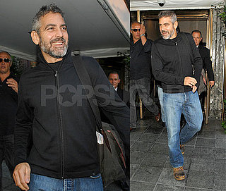 George Clooney: Hot Even With A Broken Wing