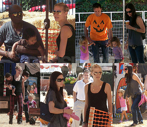 Celebrity Pumpkin Patch Fun!