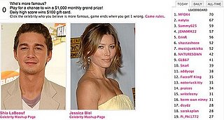 Play Celebrity Faceoff, Win $1000! 