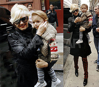 Kingston Dresses up to Watch Gwen Rehearse