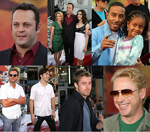 Fred Claus Brings Out Snow and Stars 
