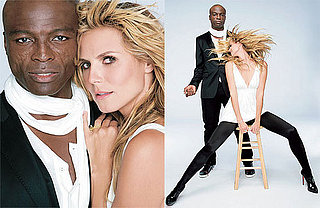 Heidi and Seal Work It for the Cameras