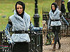 Lucy Liu Films Cashmere Mafia in New York City