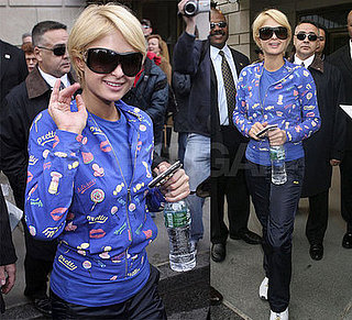 Paris Hilton Promotes Can Can in Philadelphia