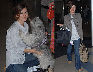 Rachel and Thurman's Lovey Airport Moment