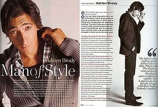 Adrien Brody InStyle Magazine