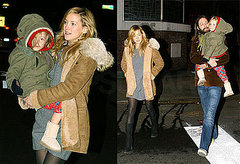 Kate and Chris Bundle Up With Adorable Ryder Kate and Chris Bundle Up With Adorable Ryder