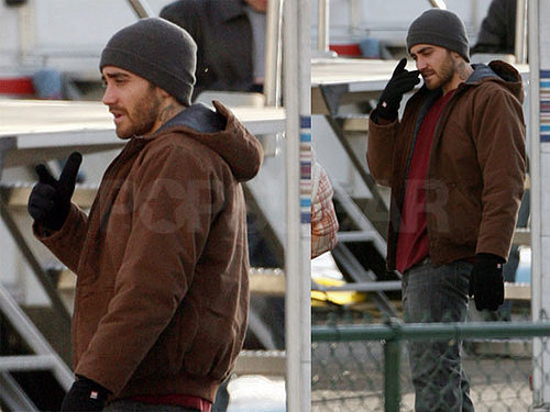 Jake Gyllenhaal on the Set of Brothers in New Mexico