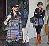 Sarah Michelle Shops in Stripes