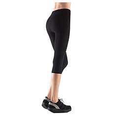 SILVER WAVE MICRO MASSAGE CAPRI LEGGINGS - bliss