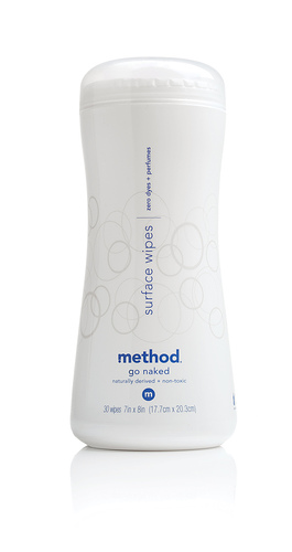 Go Naked and Wipe Up Germs