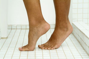Home Spa Treatment: Salt Foot Scrub