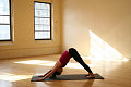 Strike a Yoga Pose:  Warrior 1