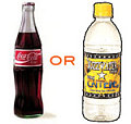 Which drink contains MORE caffeine?