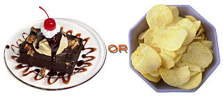 Sweet or Salty?  Which Would You Rather Give Up?