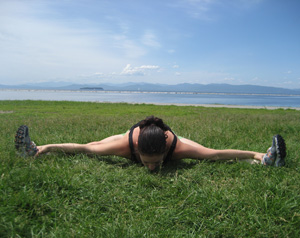 How to Do Seated Straddle Pose