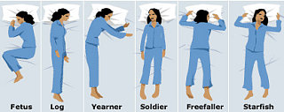 You Can Tell a lot About Someone by How They Sleep