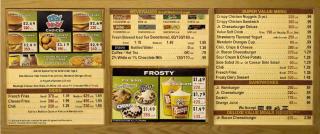 More Photoshop Issues: Wendy's Menu?