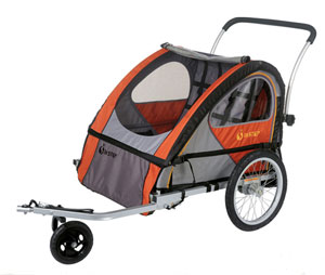 Get in Gear:  InStep Quick N' Light Bike Trailer/Stroller