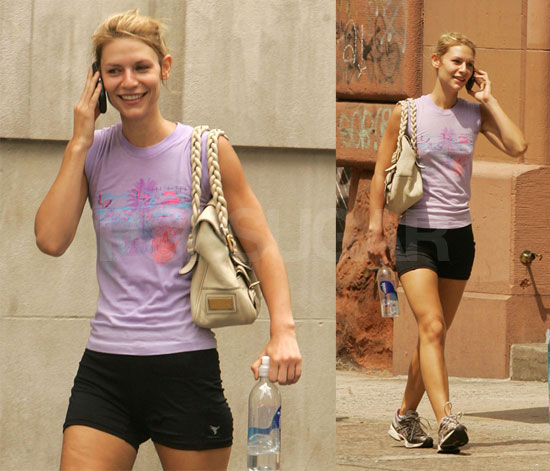 I recently spotted cool Claire Danes prancing around in her gym gear ... I recently spotted cool Claire Danes prancing around in her gym gear ...