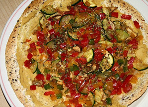 Weekend Well-Being: Make Your Own Garden Tortilla Pizza