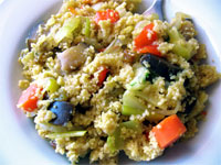 Lite'n it Up Group Feature: Vegetable Couscous