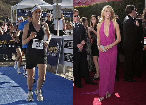 Felicity Huffman Tries a Tri