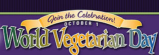 World Vegetarian Day is October 1