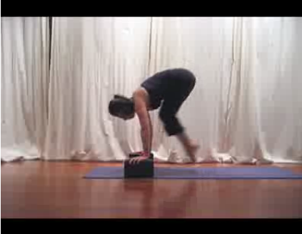 Yoga Video:  Jump Through With Blocks