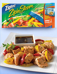 Cool Healthy Gadget: Ziploc Zip'n Steam Bags Cool Healthy Gadget: Ziploc Zip'n Steam Bags