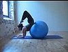 Get on the Ball:  Forearm Stand into Scorpion 