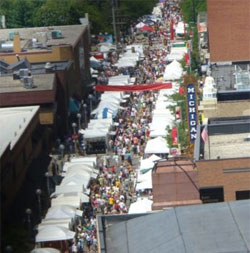 Get Physical: Wander Around a Street Fair