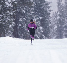 Winter Exercise Tip: Head Into the Wind First