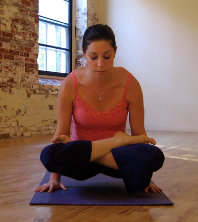 Strike a Yoga Pose: Lifted Lotus