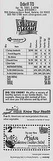 Nutricate Prints Nutritional Information Right on Receipts