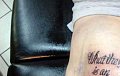Another Contender For Dumbest Tattoo Ever