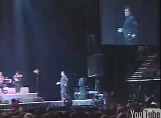Performer Falls Off Stage