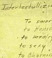Found: A Poorly Written Note At An AA Meeting