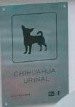 Chihuahua Urinal
