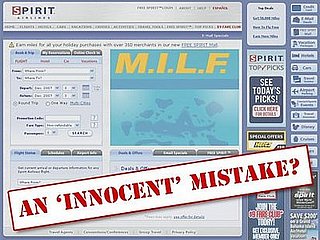 Spirit Airlines Doesn't Know What MILF Stands For