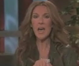 Celine Dion on The Ellen DeGeneres Show