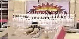 Japanese Human Bowling