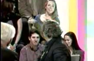 Lady Flashes Her Boobs on French TV